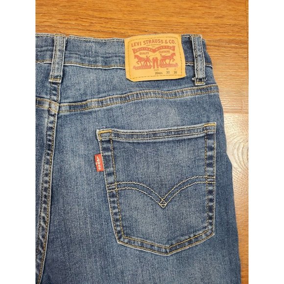 Levi's levi 512 Slim Taper 20 Reg 30x30 Dark wash Womens Denim - Picture 7 of 7